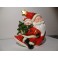 Portavelas cerámica Tealigth Papa Noel