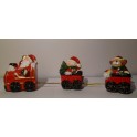 Tren Navideño en cerámica
